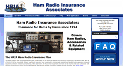 Desktop Screenshot of hamradioinsurance.com