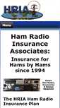 Mobile Screenshot of hamradioinsurance.com